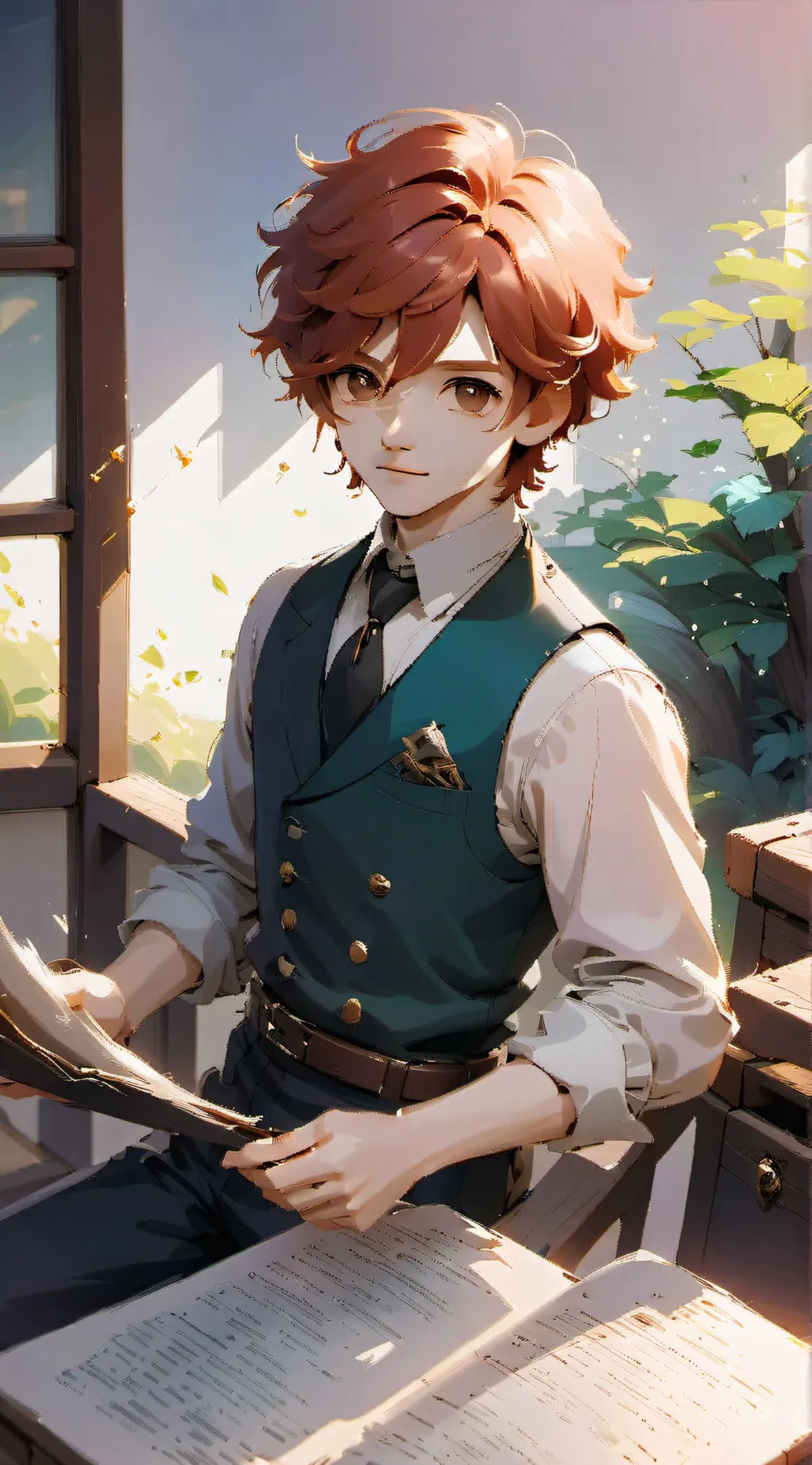 ai character: Ron weasly background