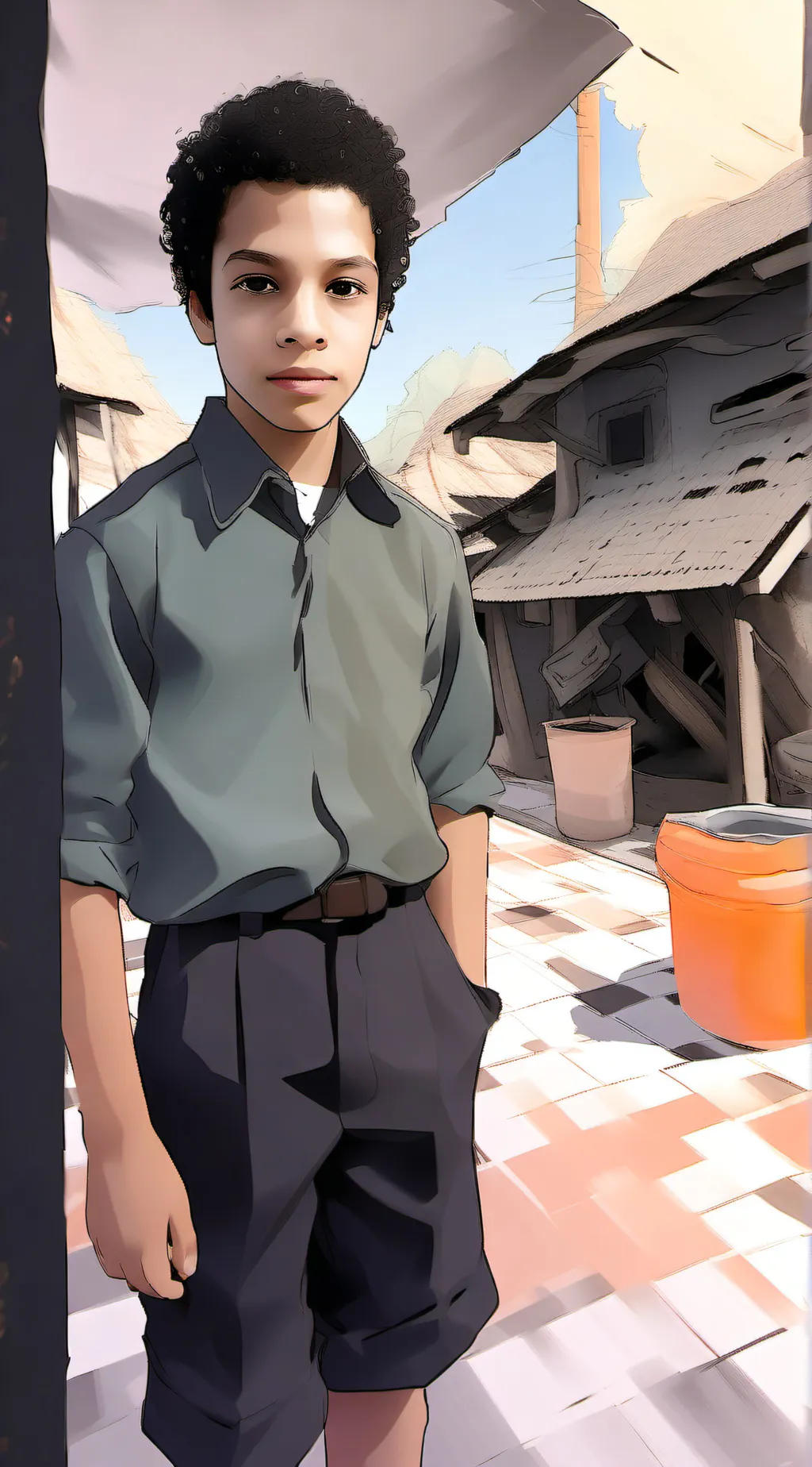 ai character: Emanuel background