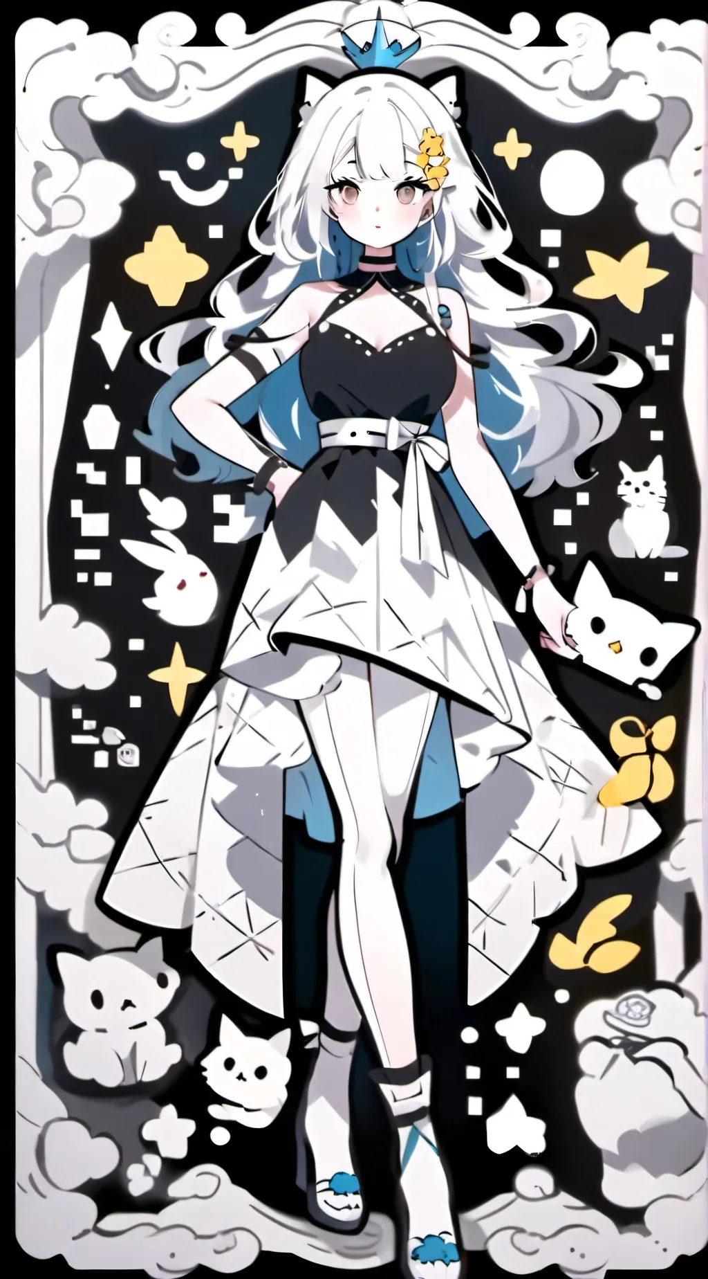 ai character: cathy background