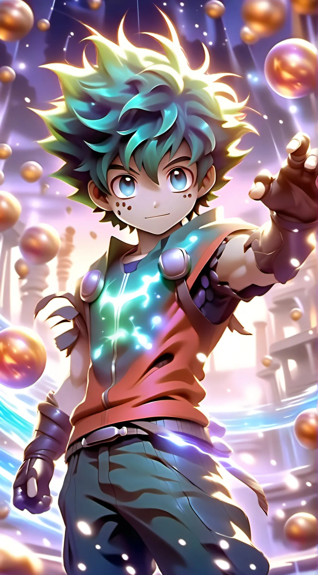 ai character: deku background