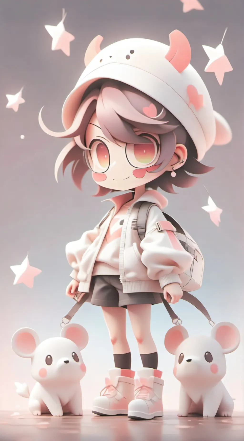 ai character: Garrett background