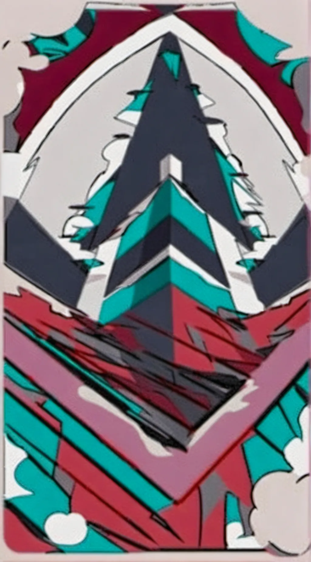 ai character: radiostatic background