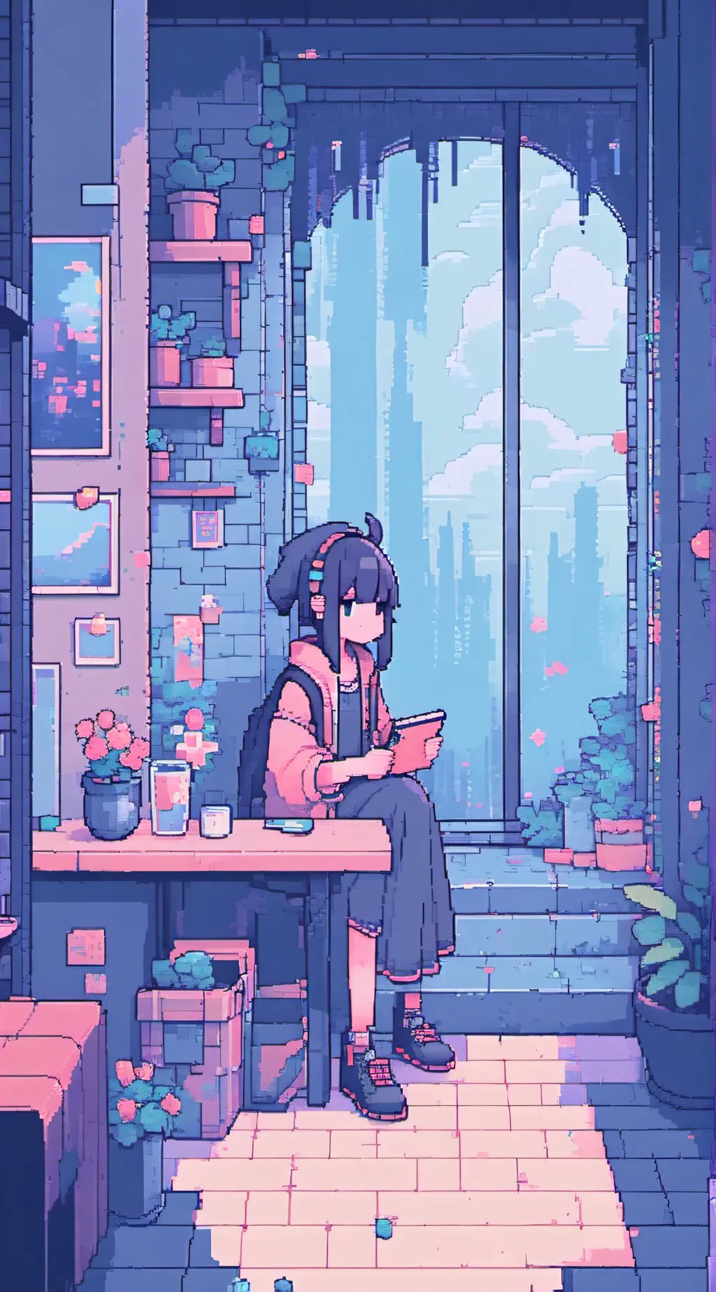 ai character: Angel(HH) background
