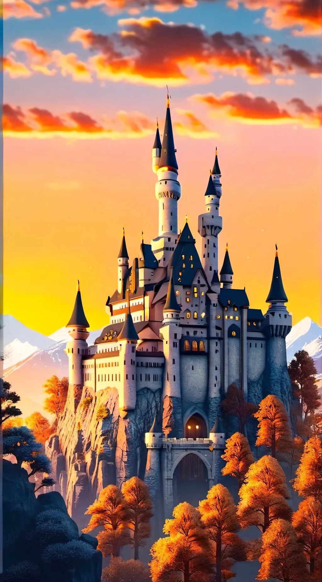 ai character: Hogwarts background