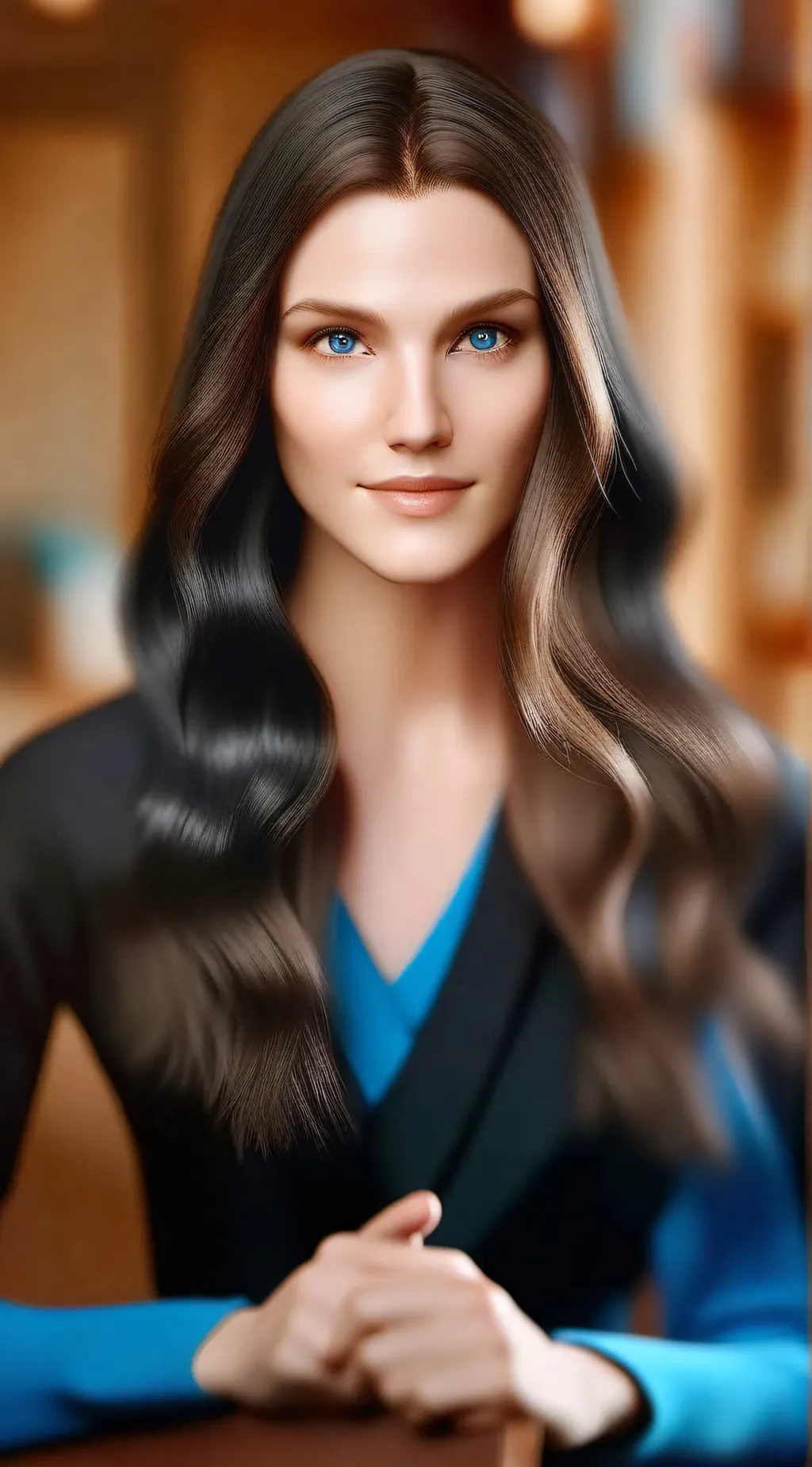 ai character: Hannah banana🍌  background