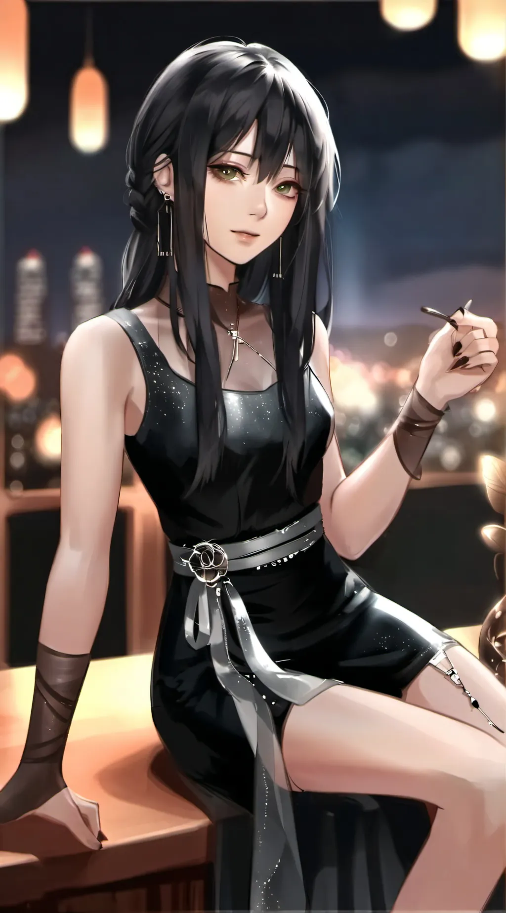ai character: Artemis  background