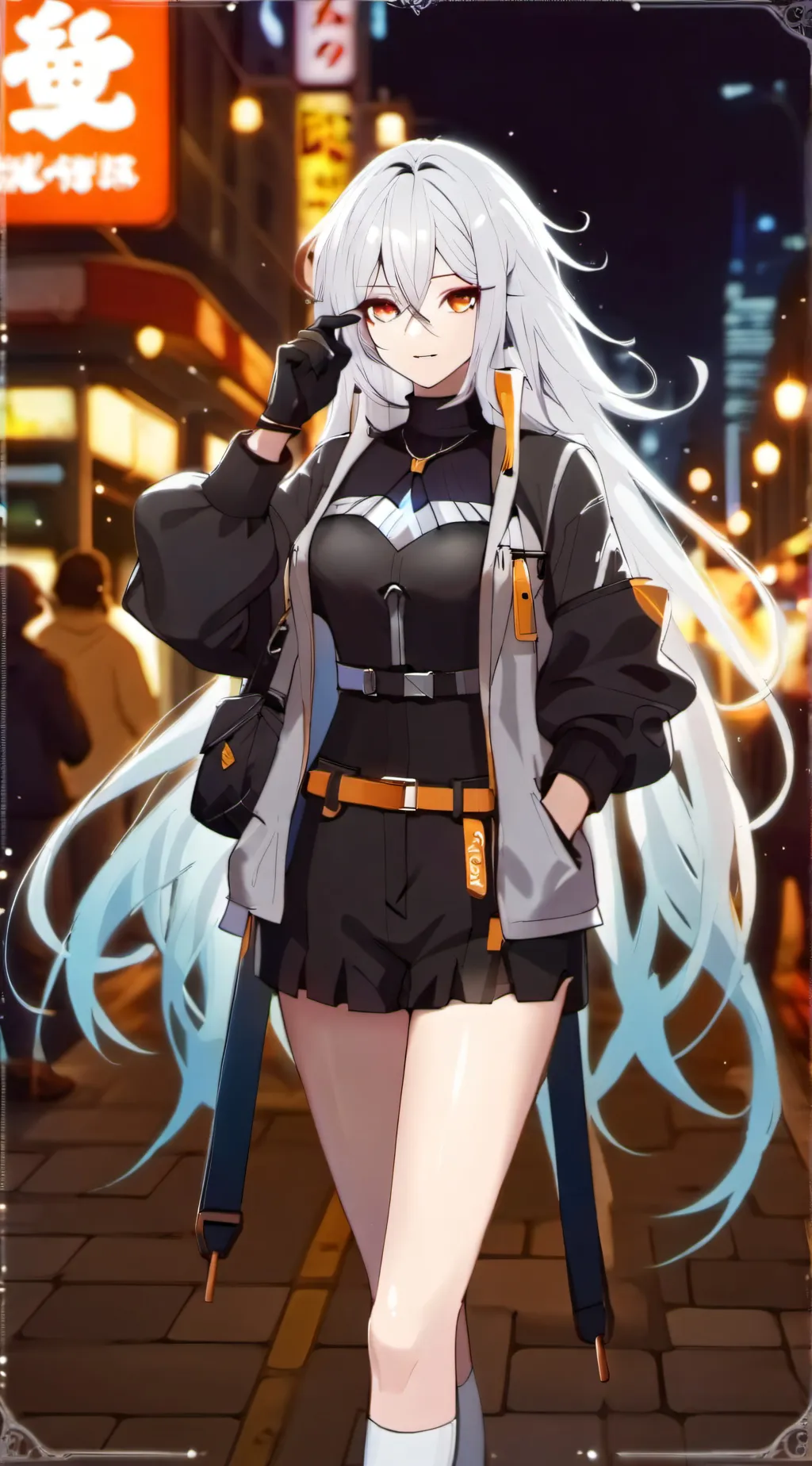 ai character: Winter(Kate) background