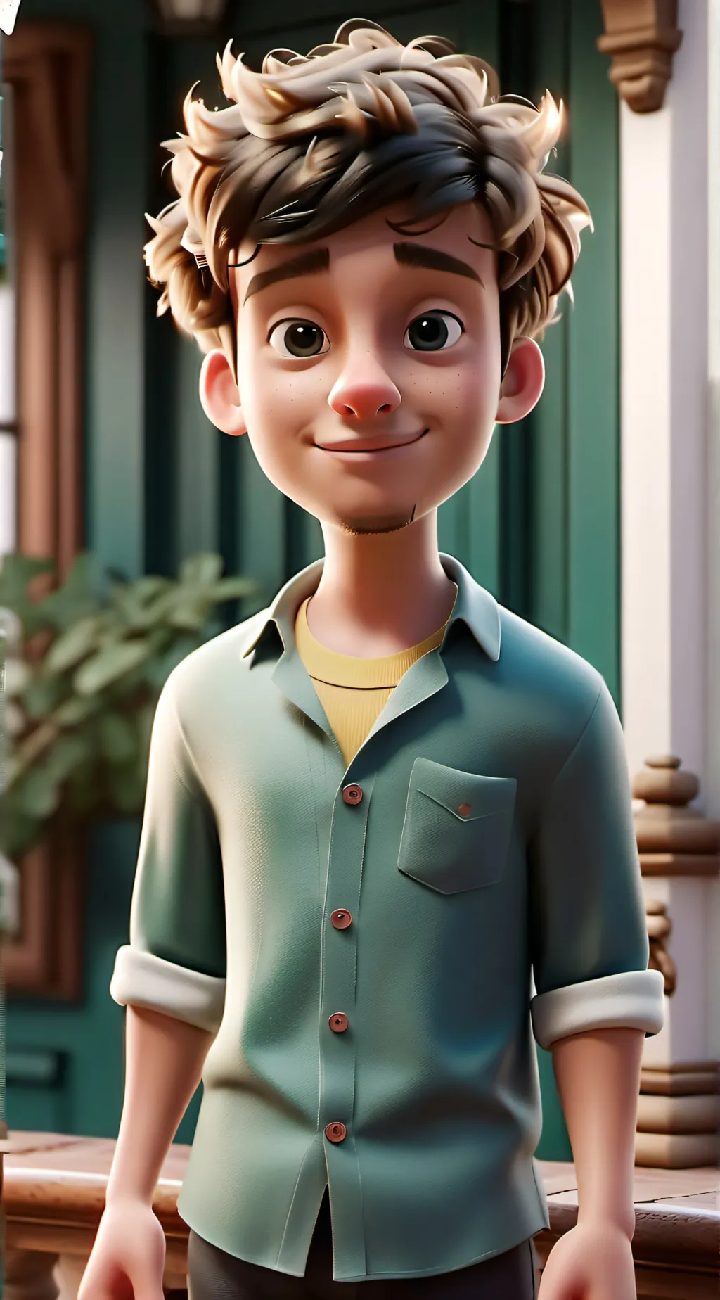ai character: Marcus background