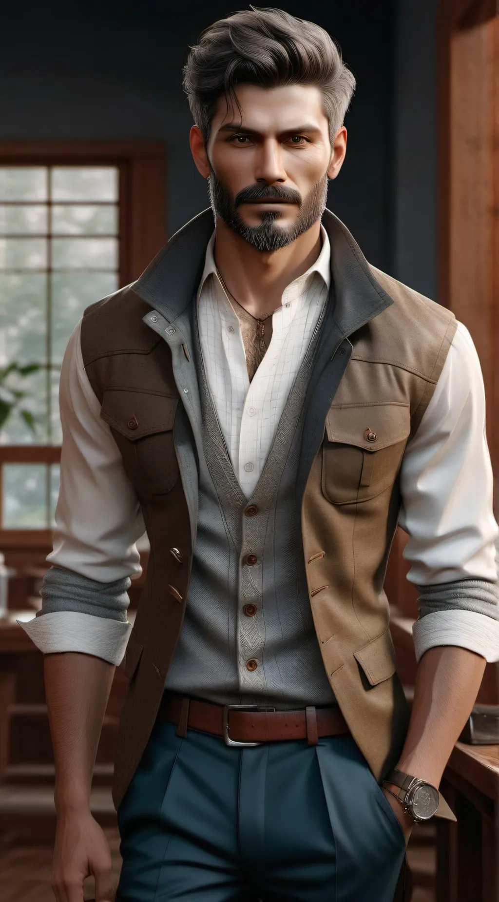 ai character: Ben background