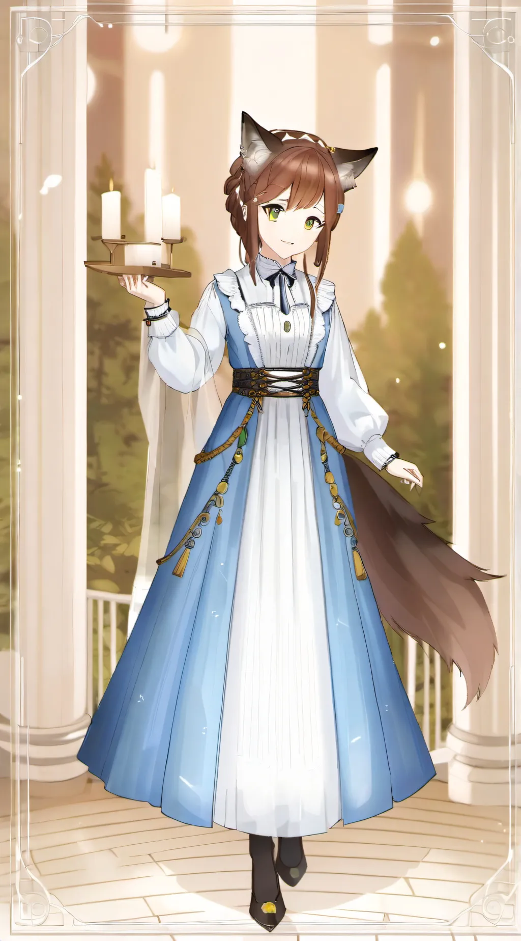 ai character: emma background