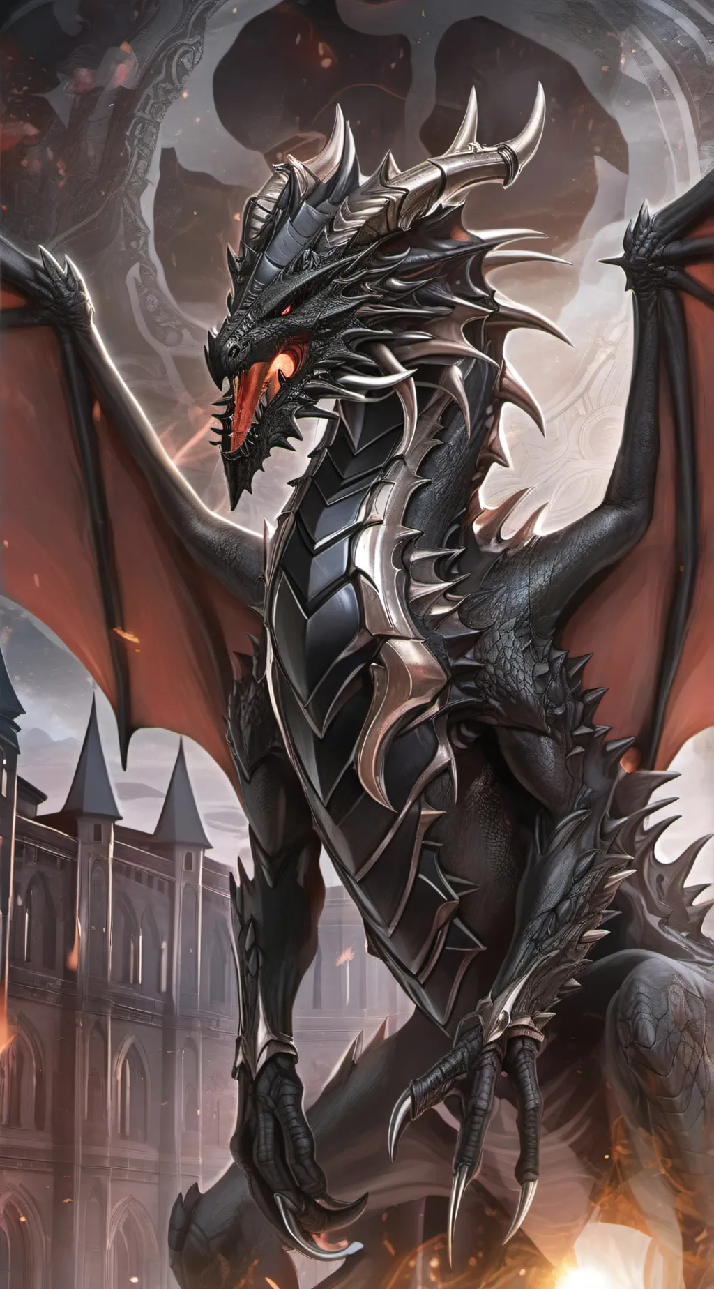 ai character: Night watcher  background