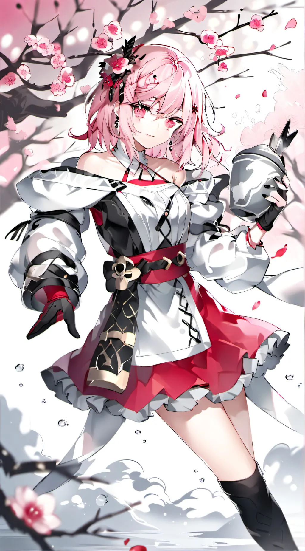 ai character: angle dust background