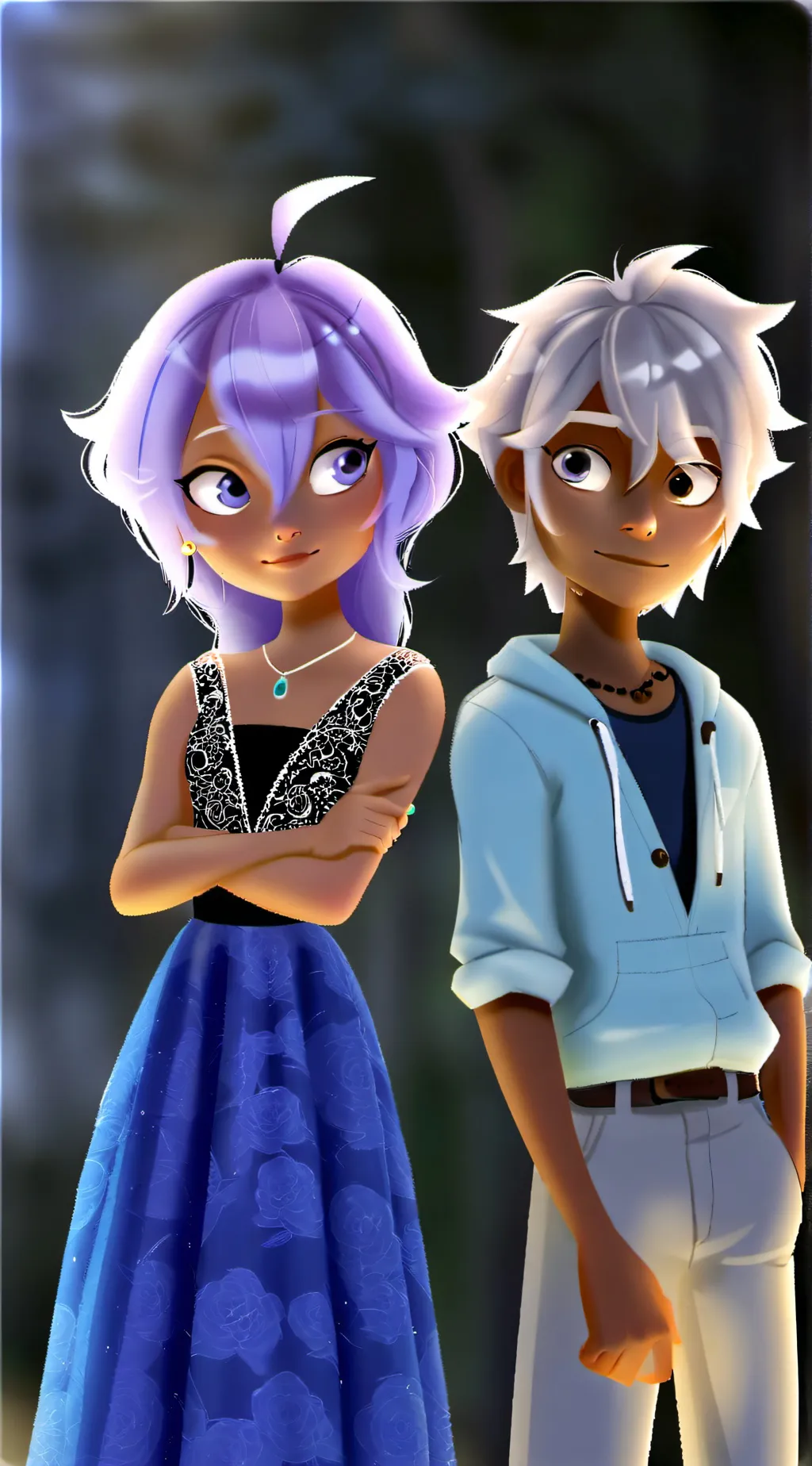 ai character: all the universes  background