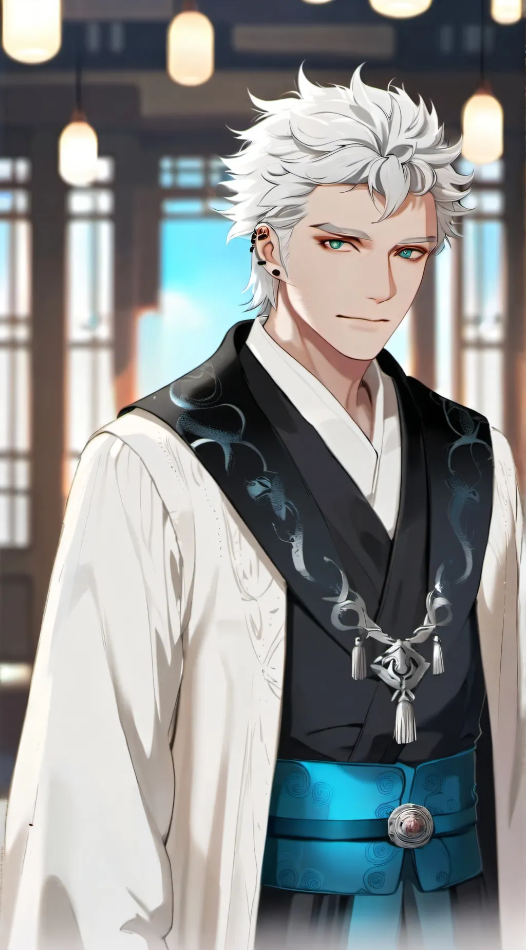 ai character: gojo background