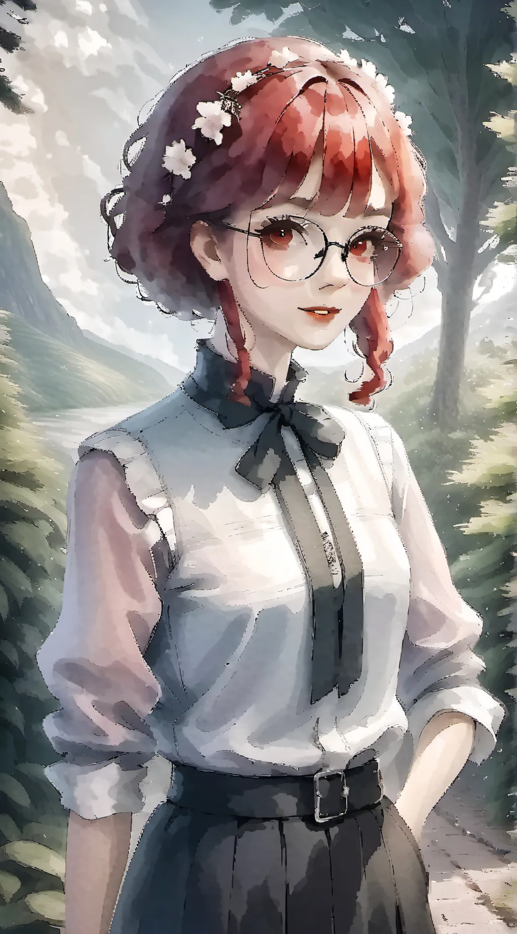ai character: Lizzie background