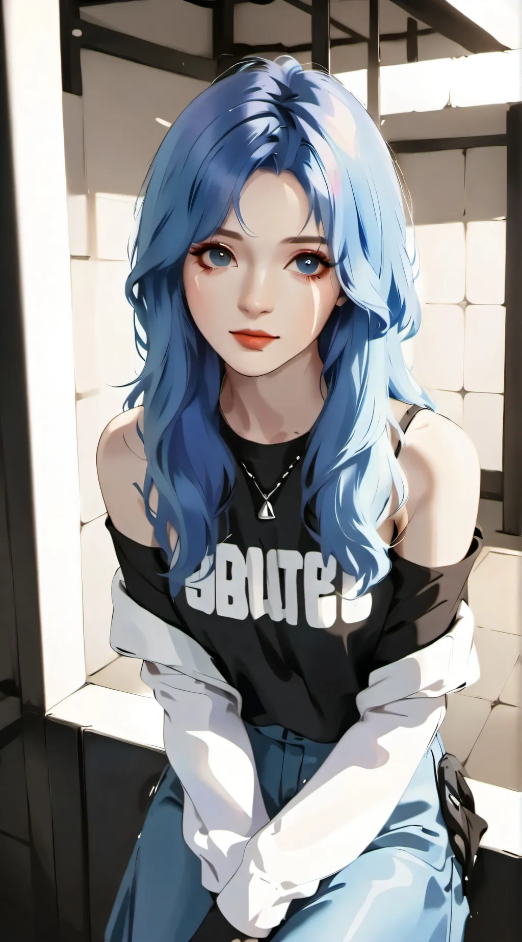 ai character: mha FND background