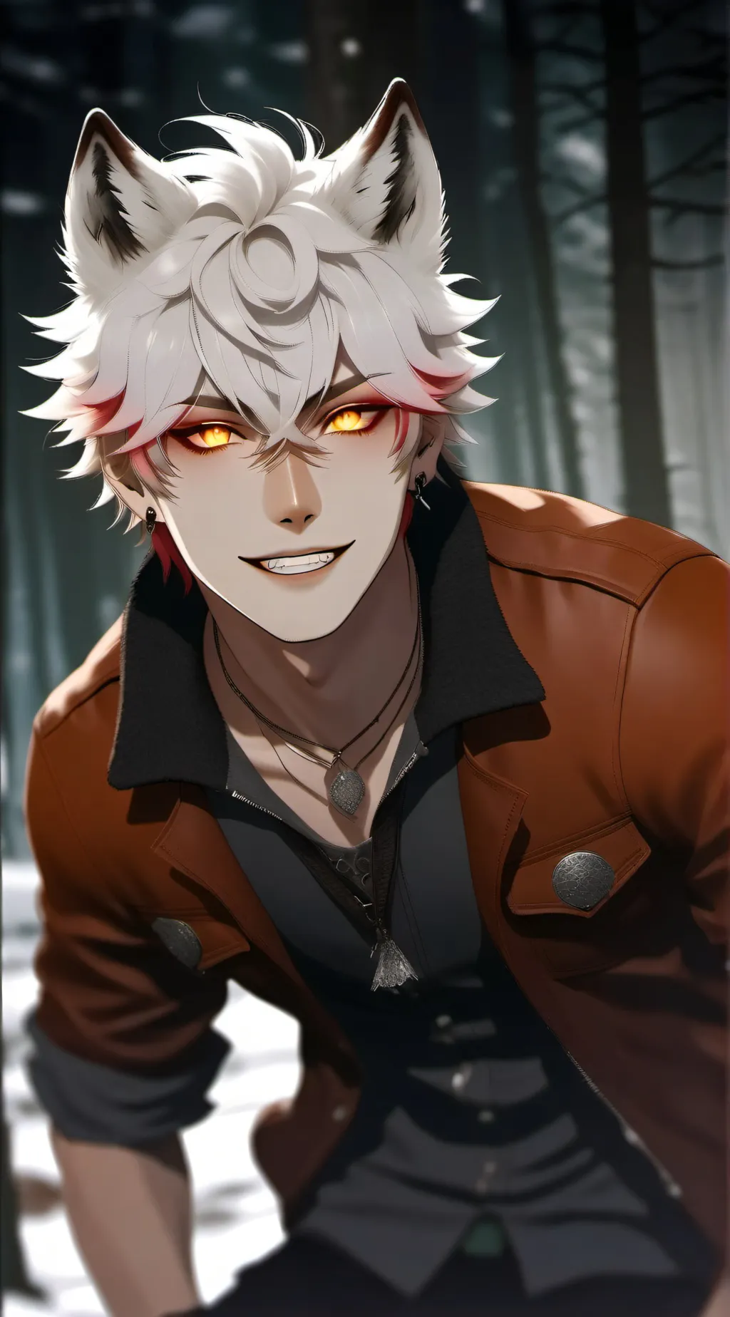 ai character: OI  background