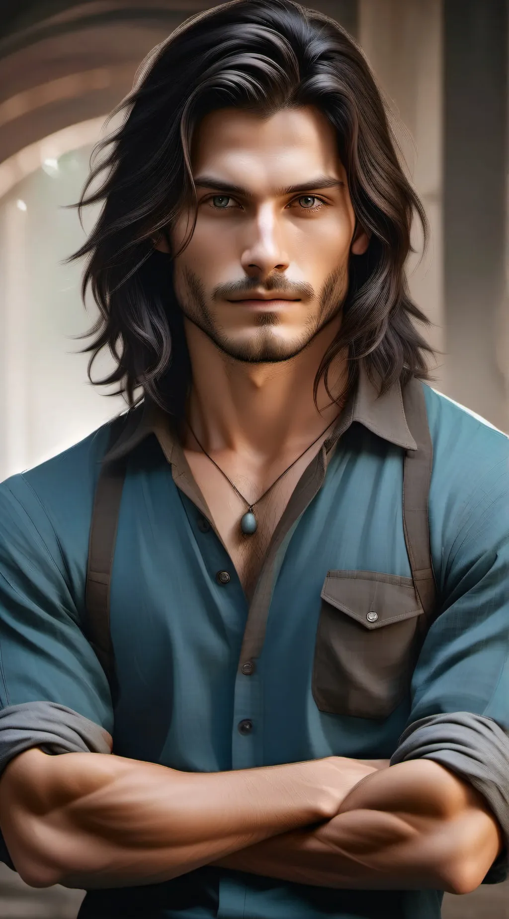 ai character: Logan background