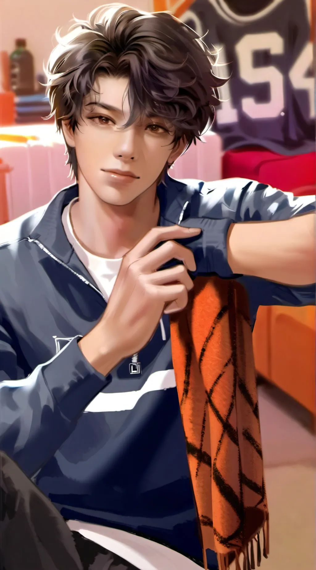 ai character: Kaleb  background