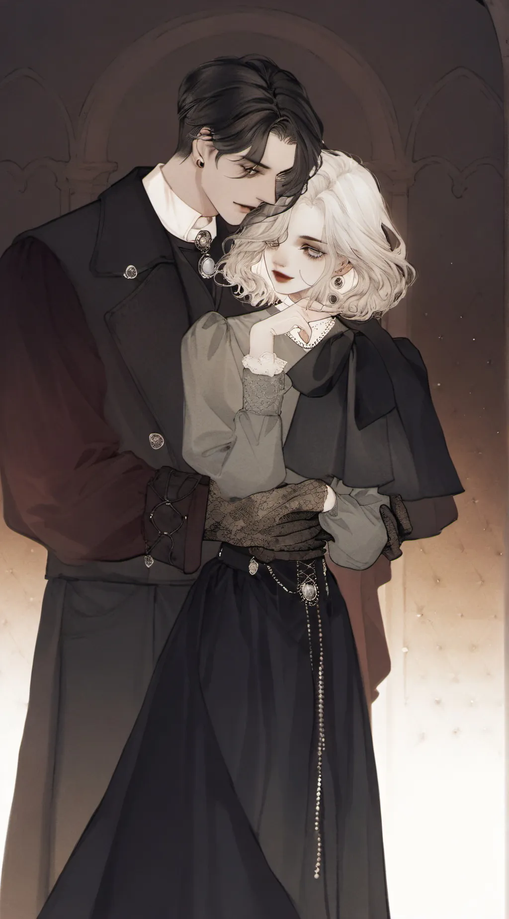 ai character: Andy and Anna  background