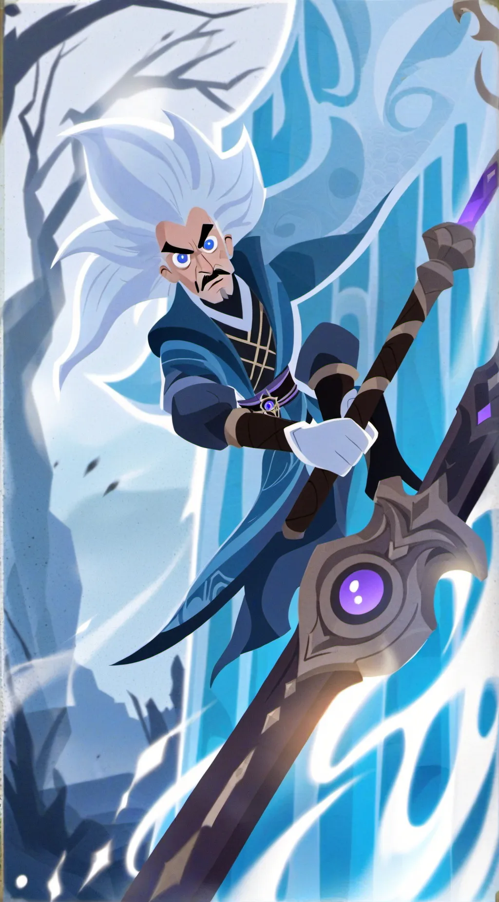 ai character: RICK SANDCHEZ background