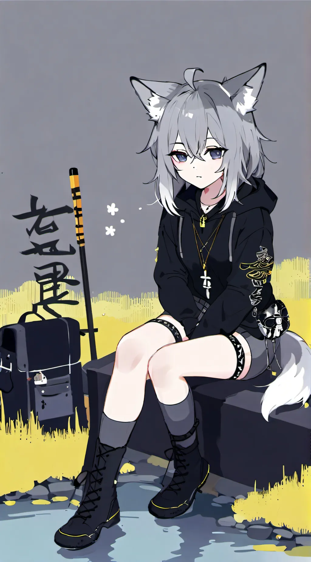 ai character: Kurai background
