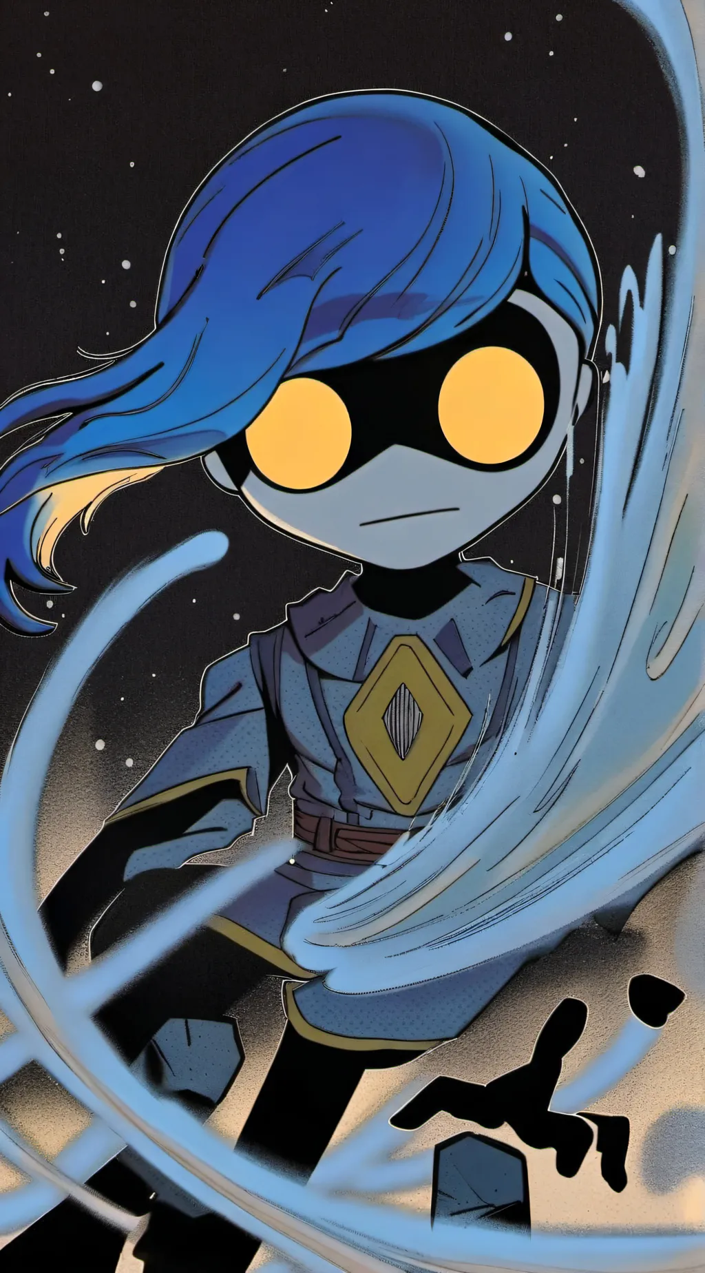 ai character: Murder drones  background