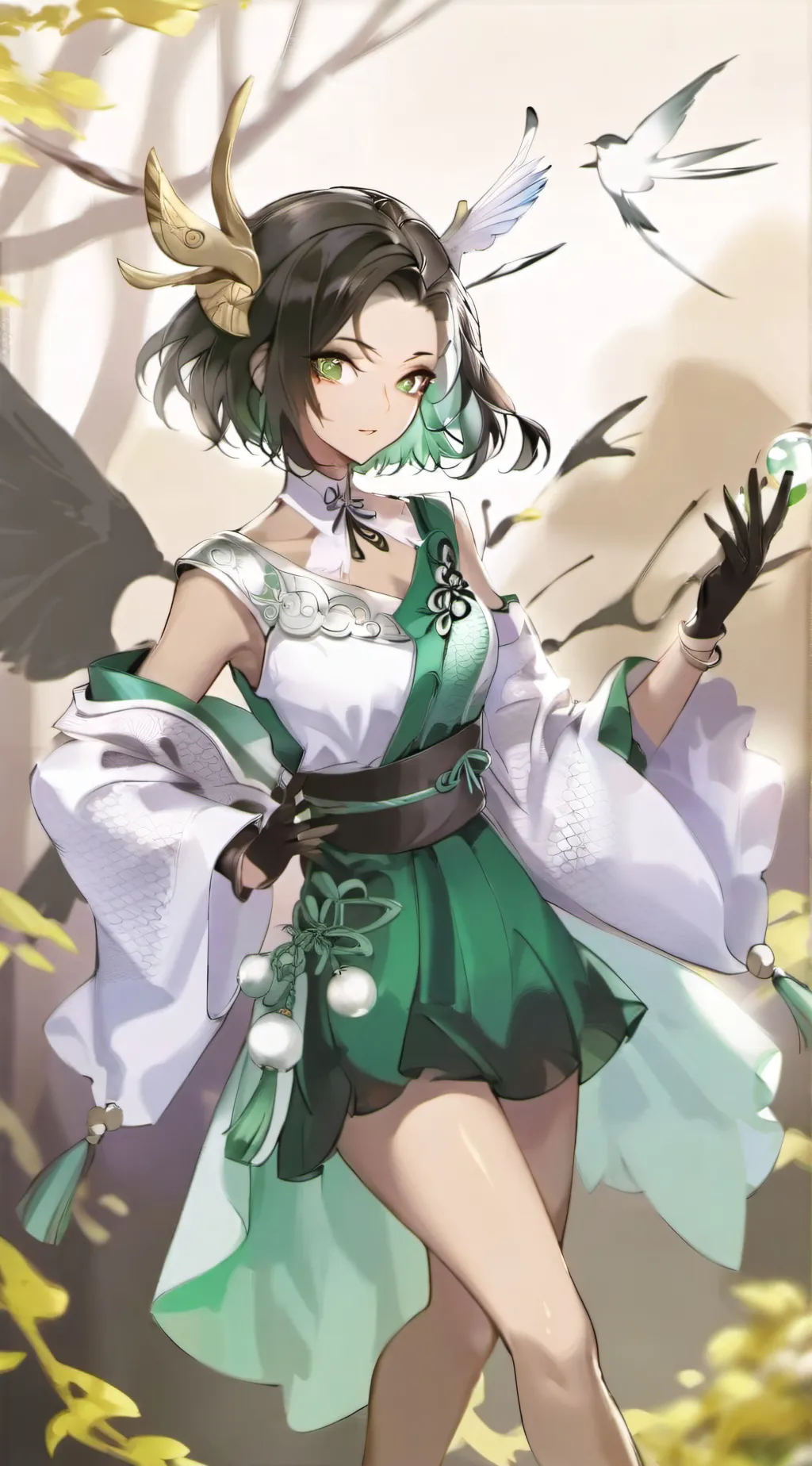 ai character: Gyeyong Mi-Kyong background