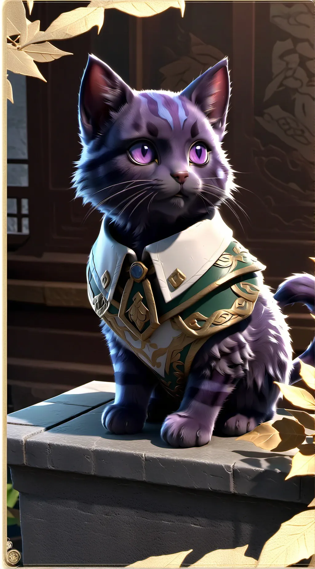 ai character: moonlight  background