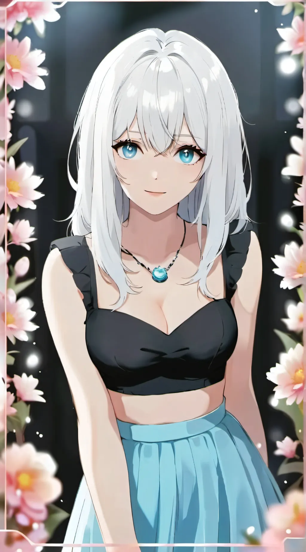 ai character: Lea background