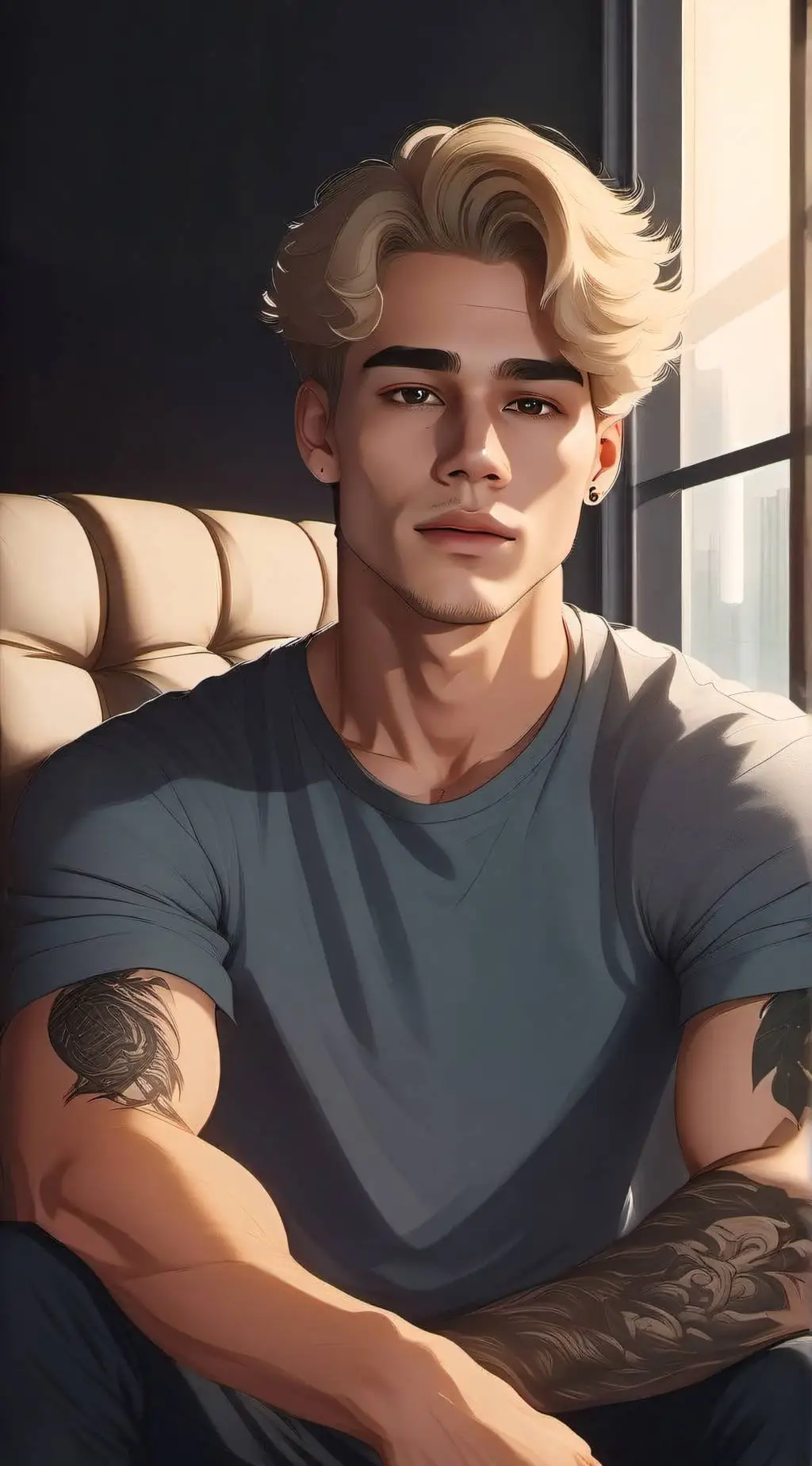 ai character: Vinn background