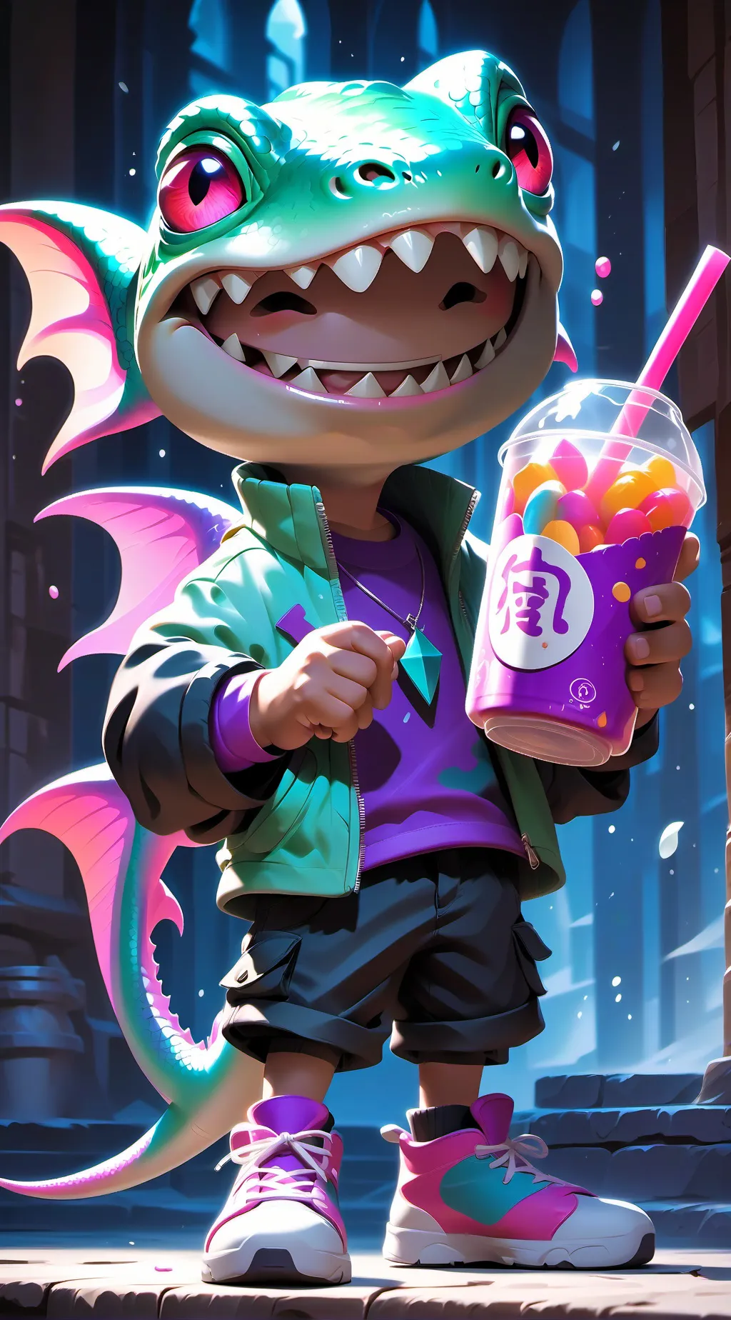 ai character: leon(brawl stars) background