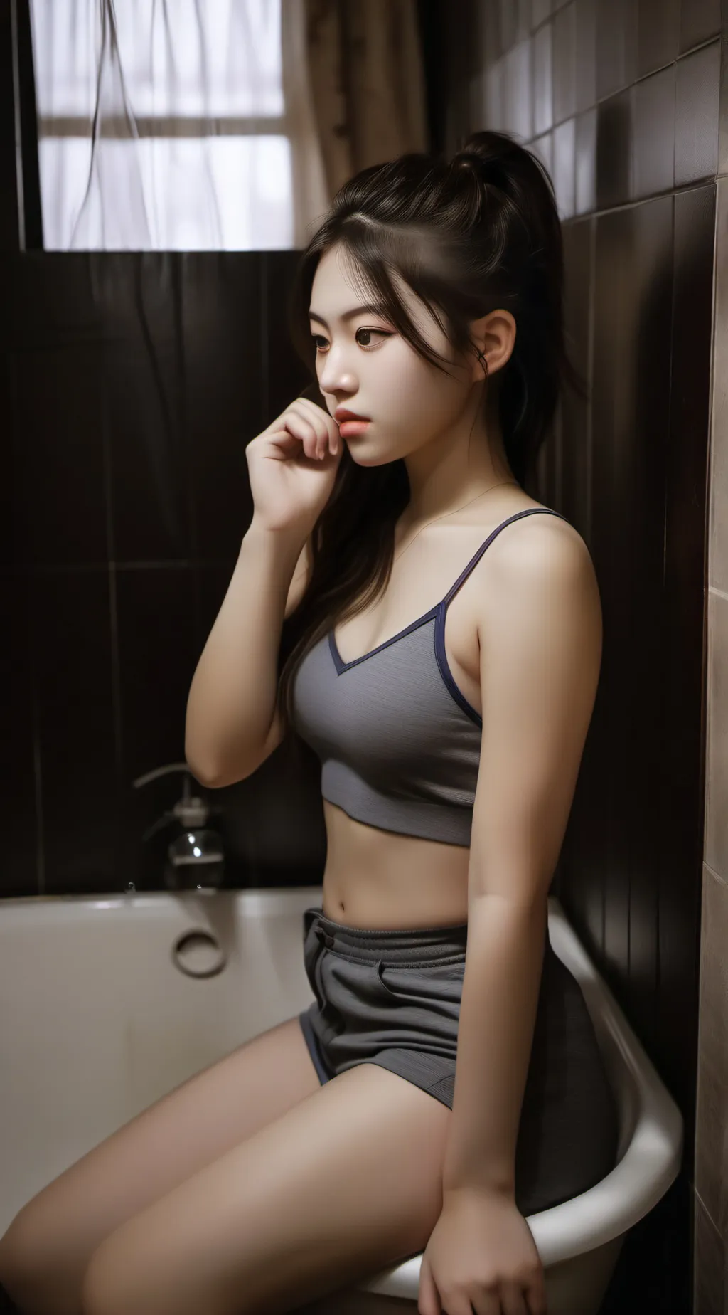 ai character: bedtime stomach  background