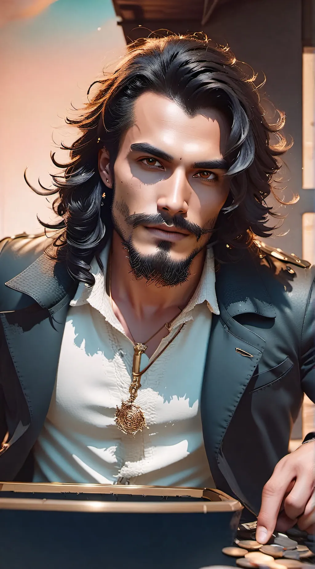 ai character: Francisco  background