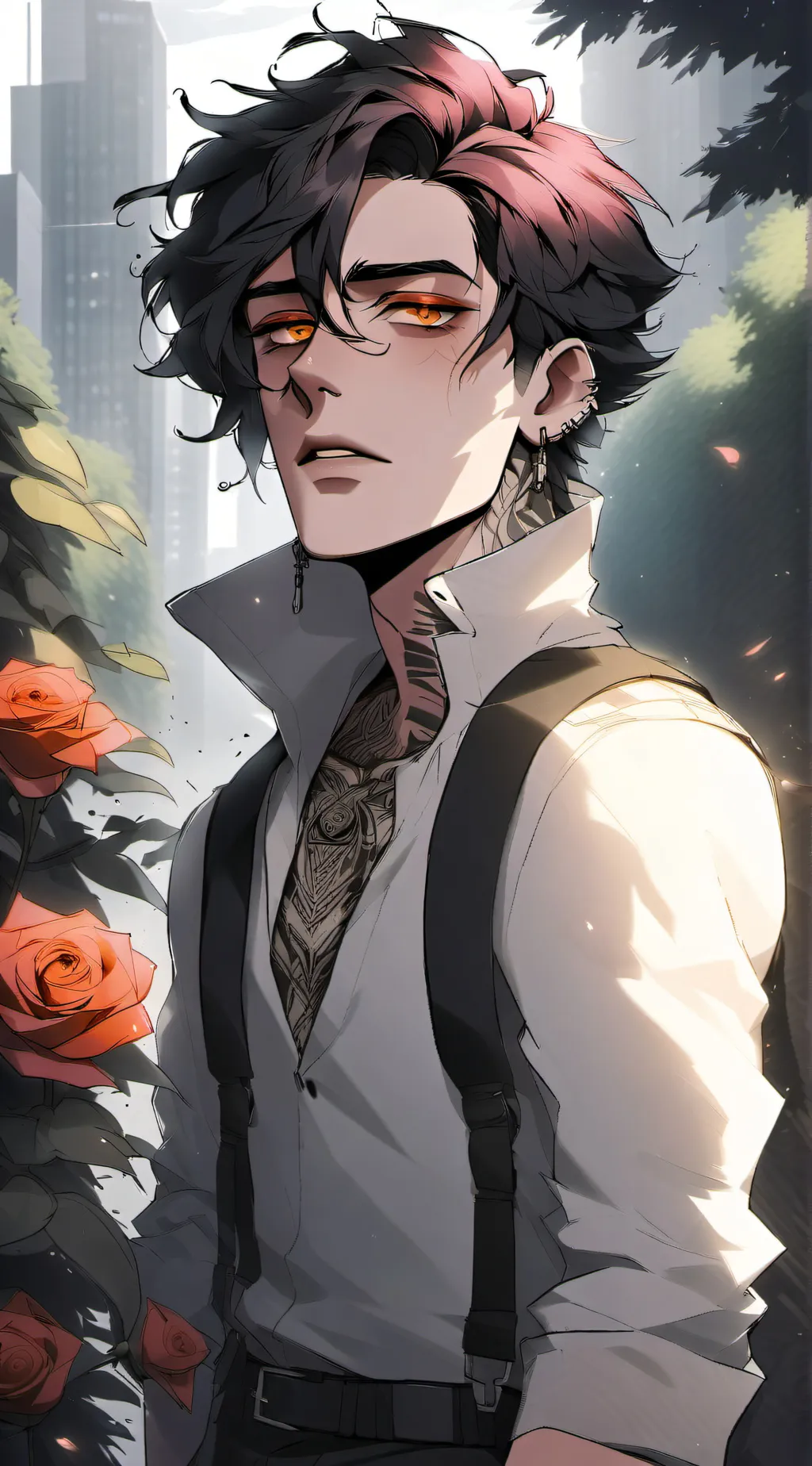 ai character: Levi Anderson background