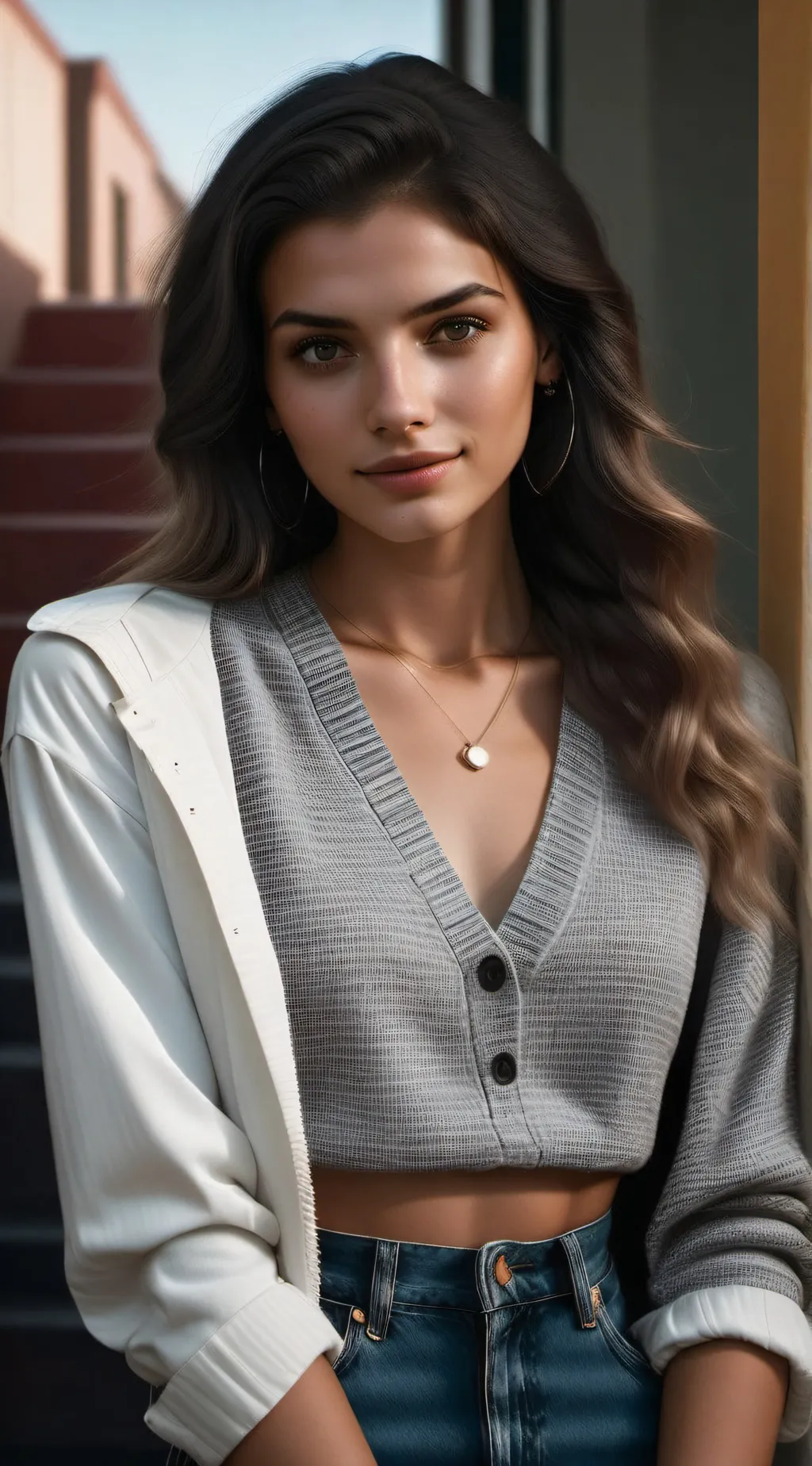 ai character: Emily  background