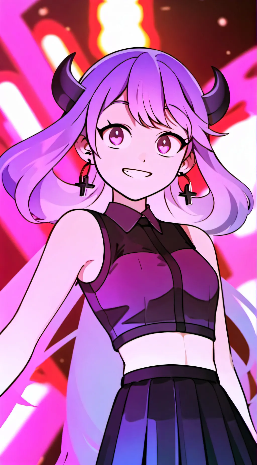 ai character: lumity  background