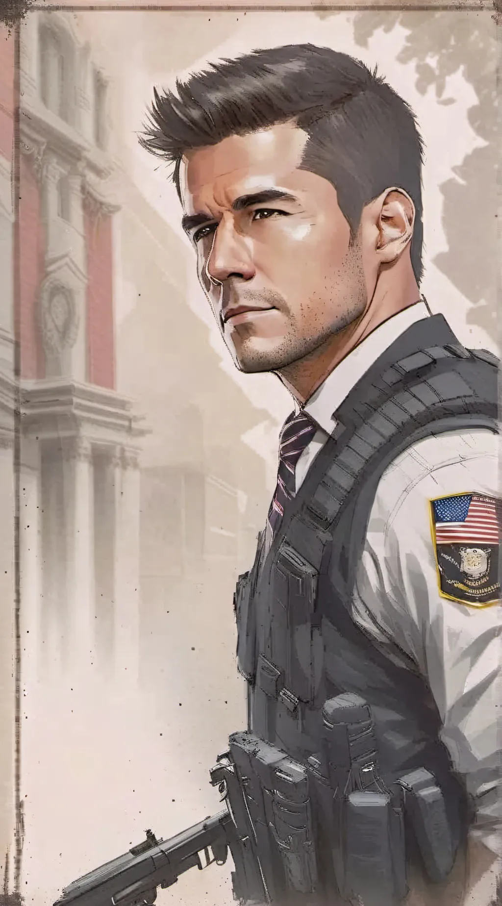 ai character: Jake Miler background