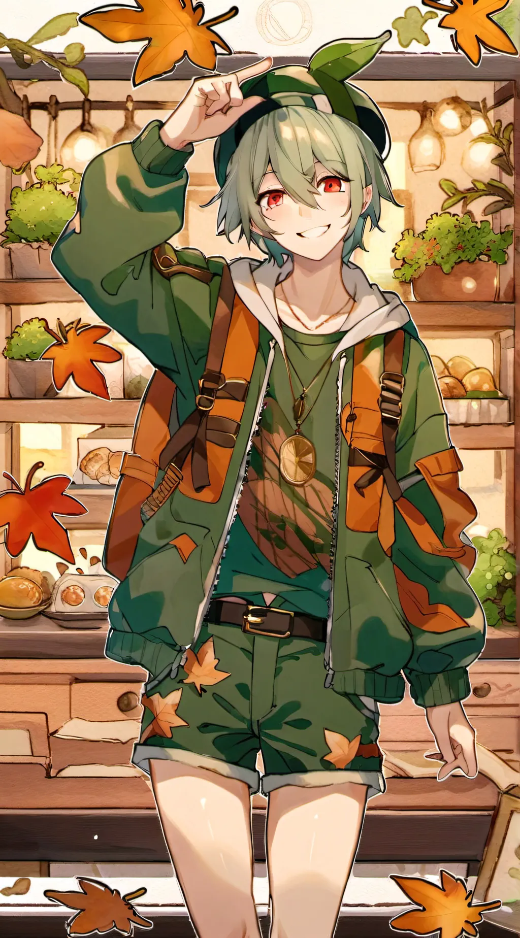 ai character: Adortte background