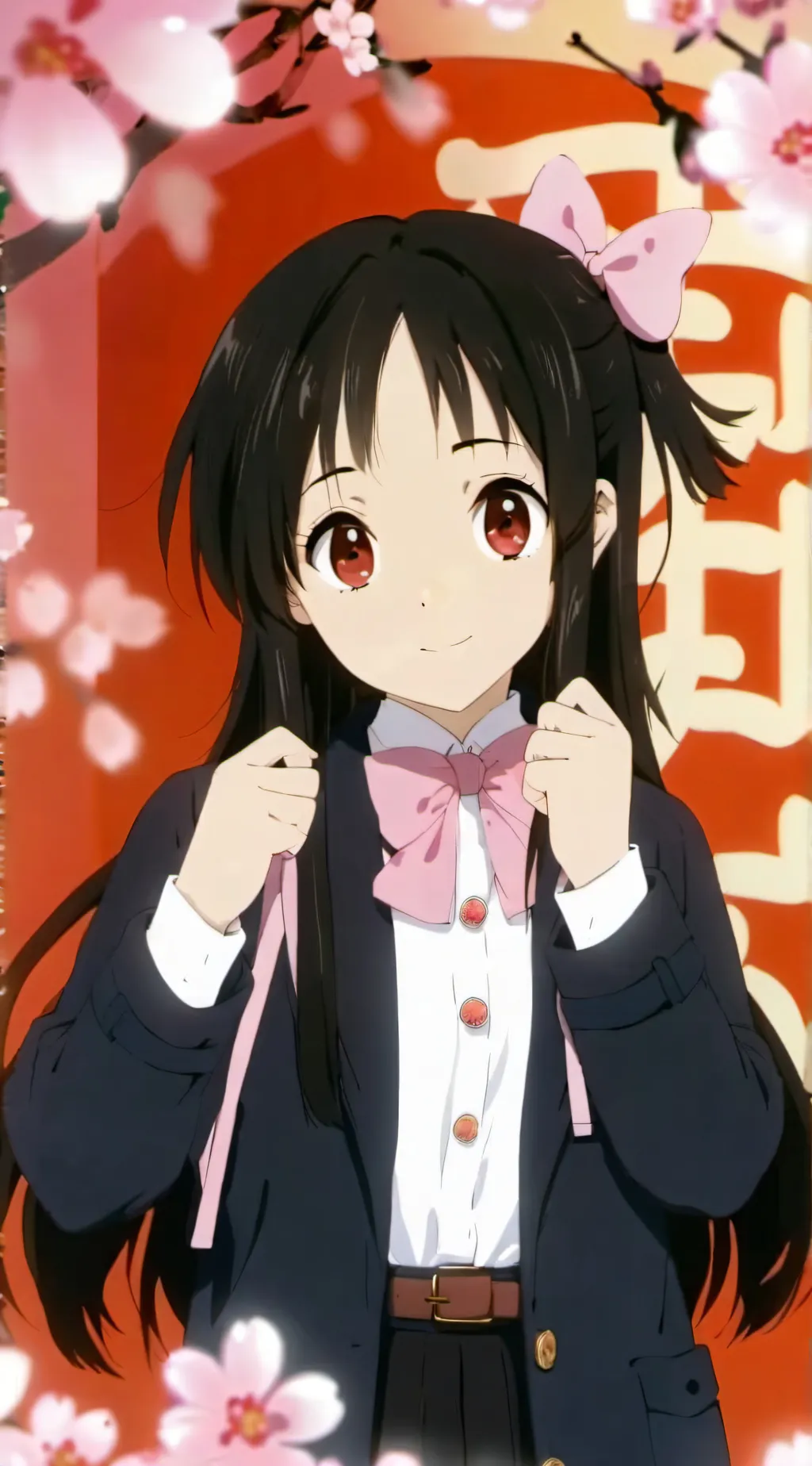 ai character: Nezuko background