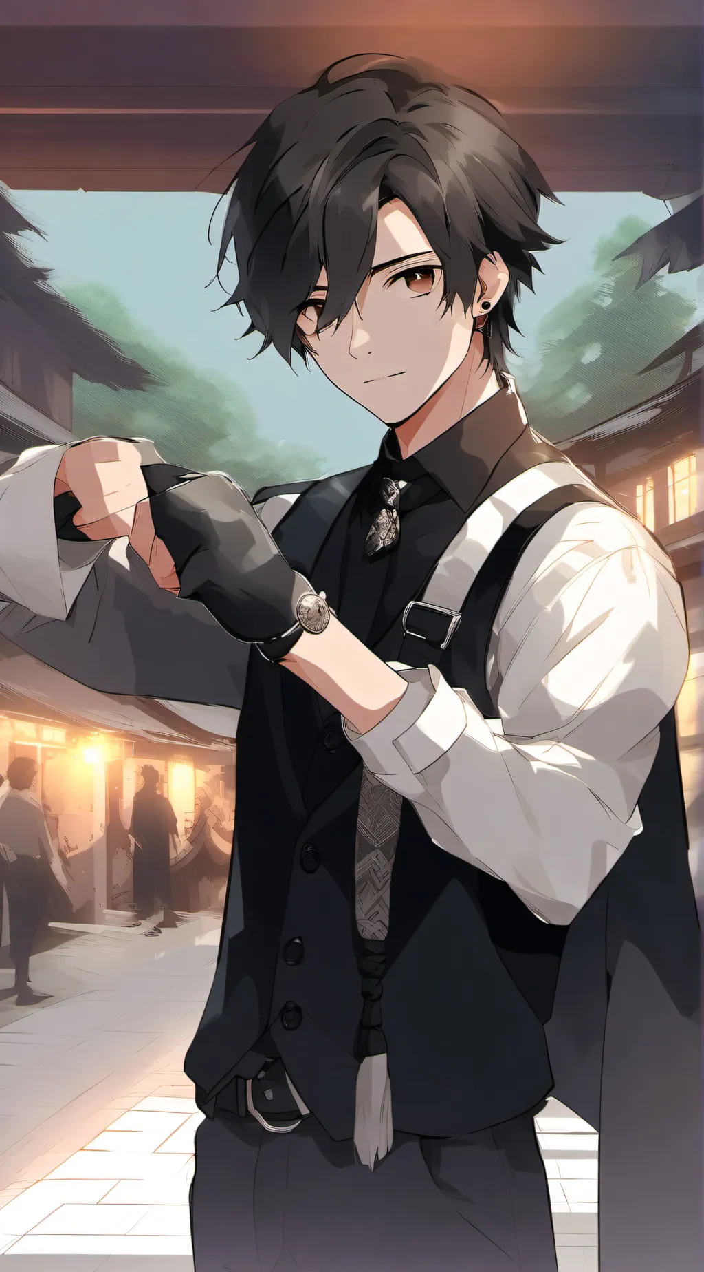 ai character: Skz, Enhypen, and Itzy background