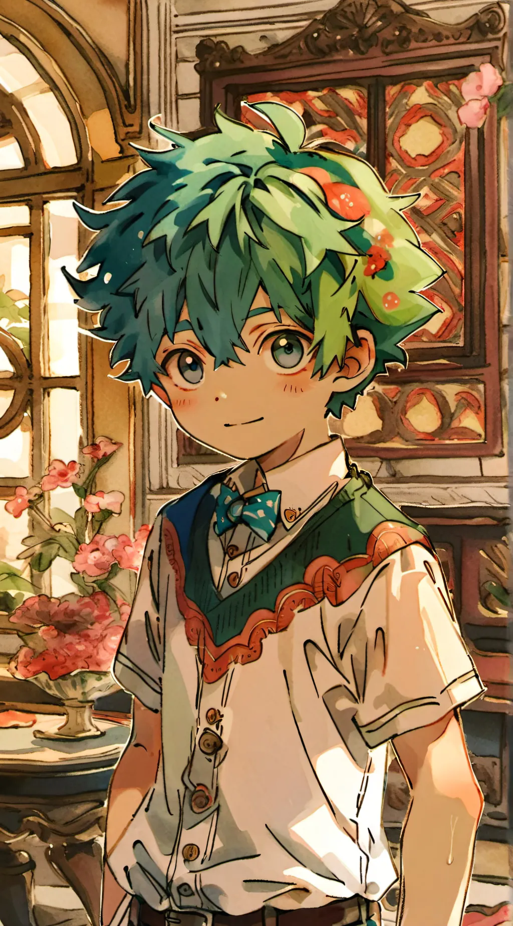 ai character: BAkUGO background