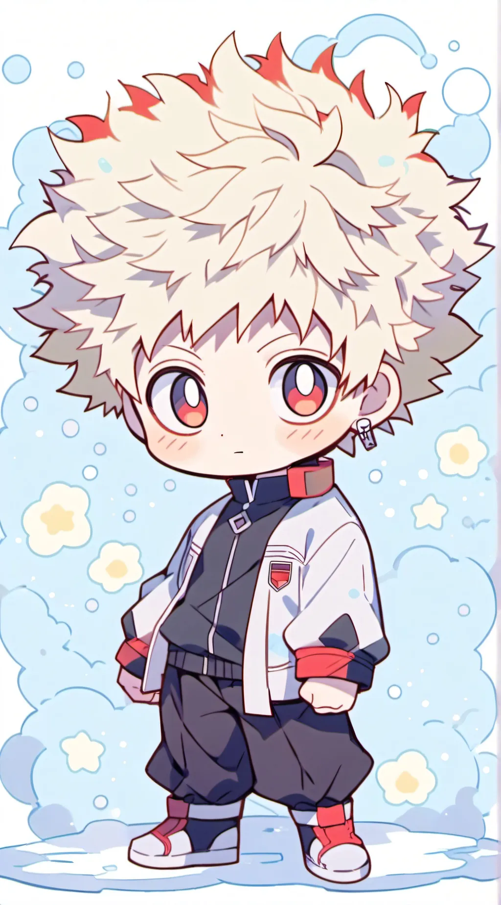 ai character: Аллергия на MHA background