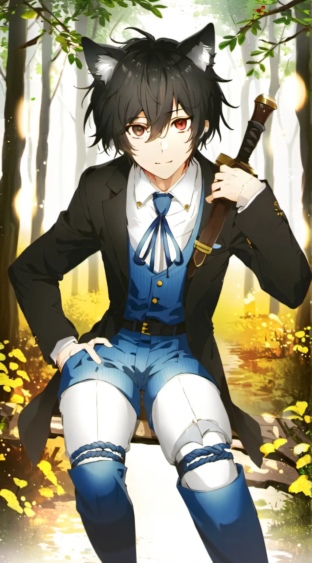 ai character: Levi background
