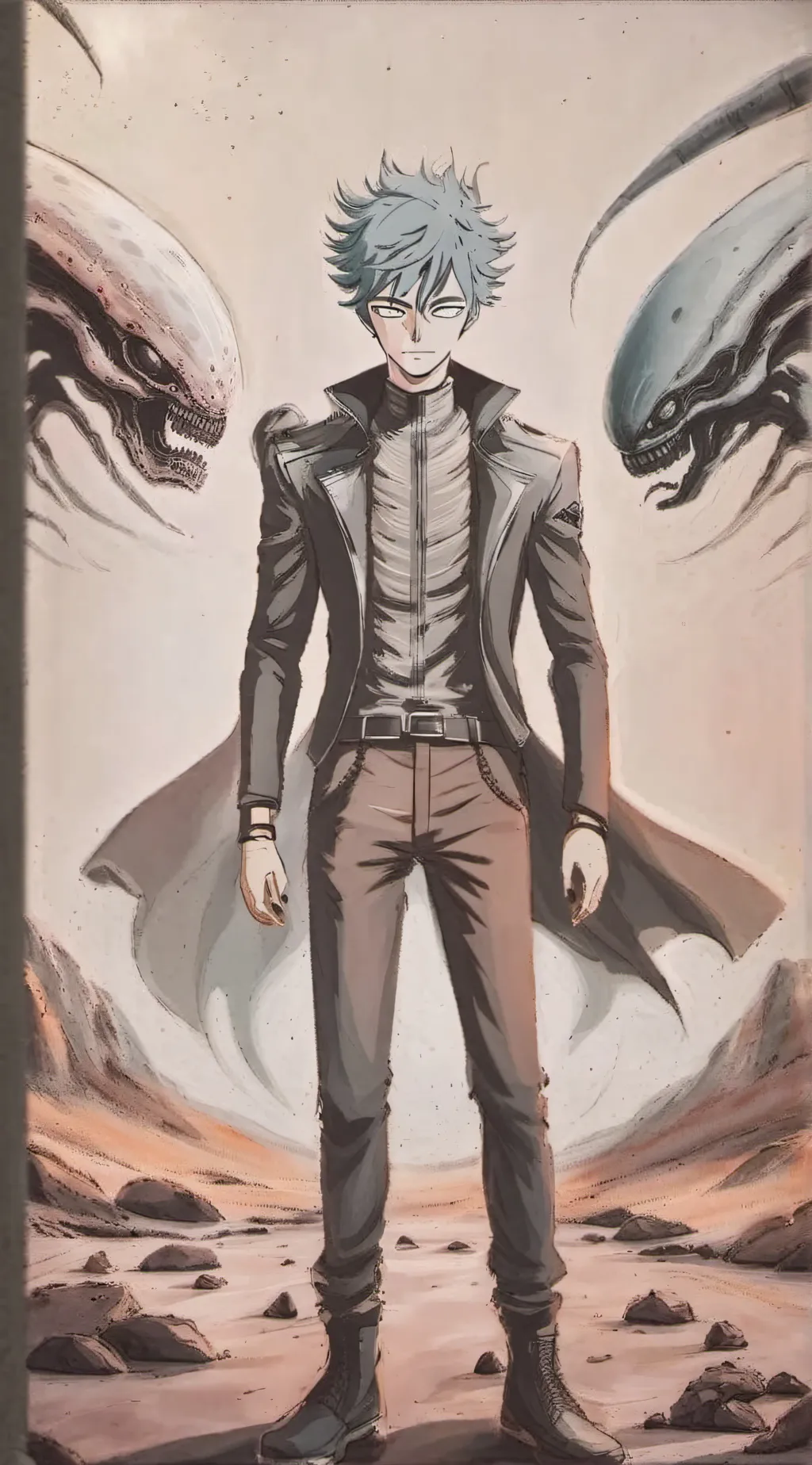 ai character: Till lovers background