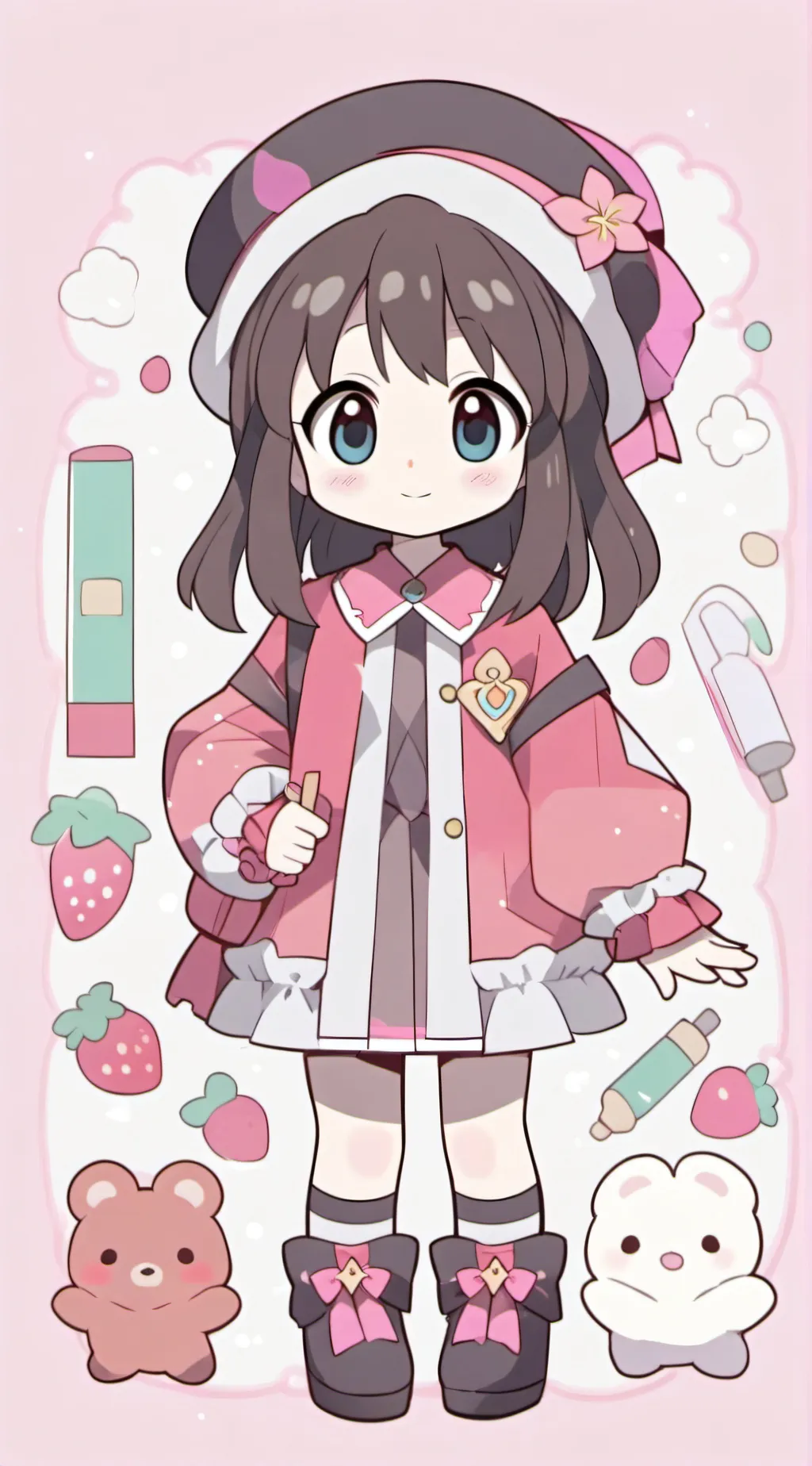 ai character: serenity  background
