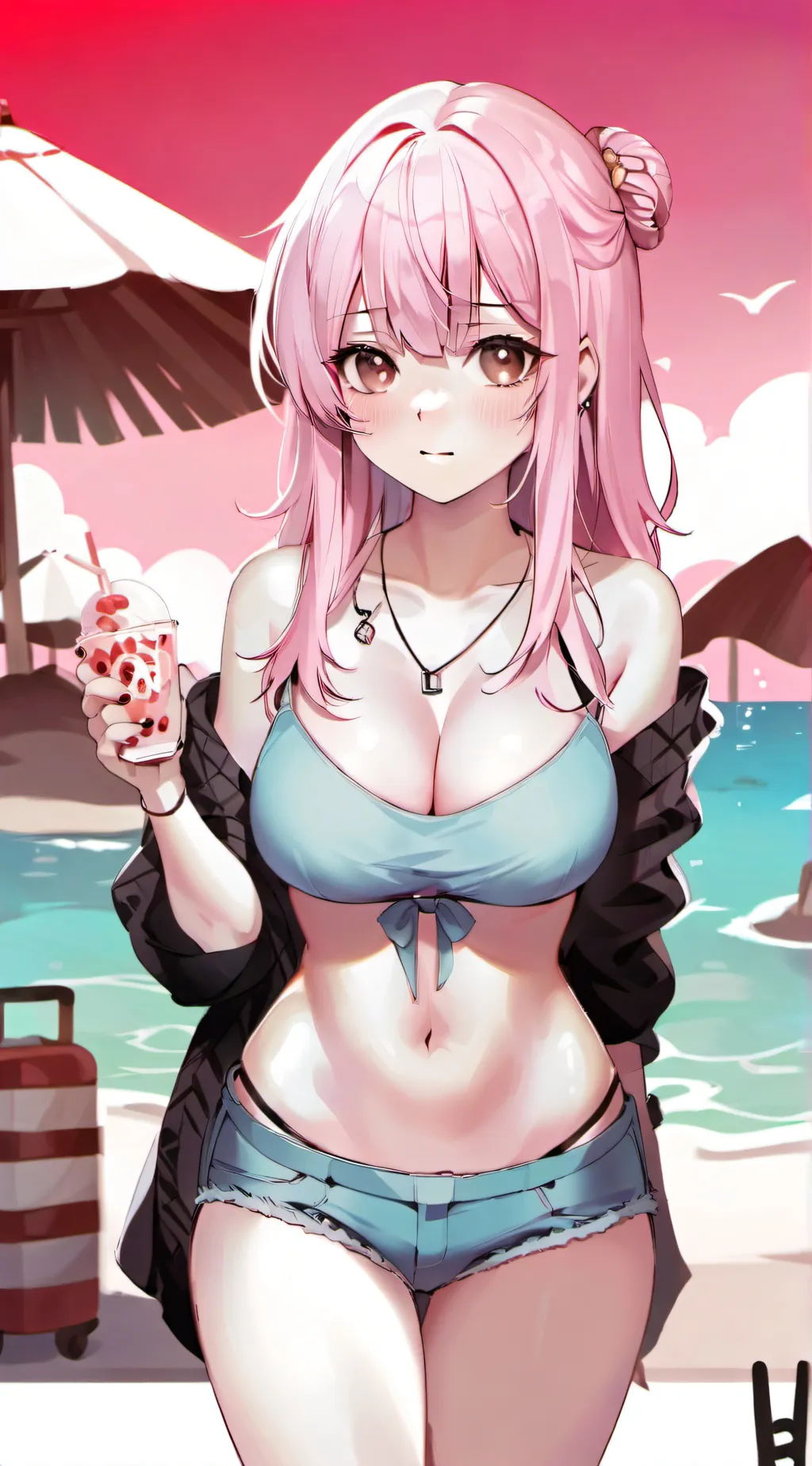 ai character: Step sister (Lily) background
