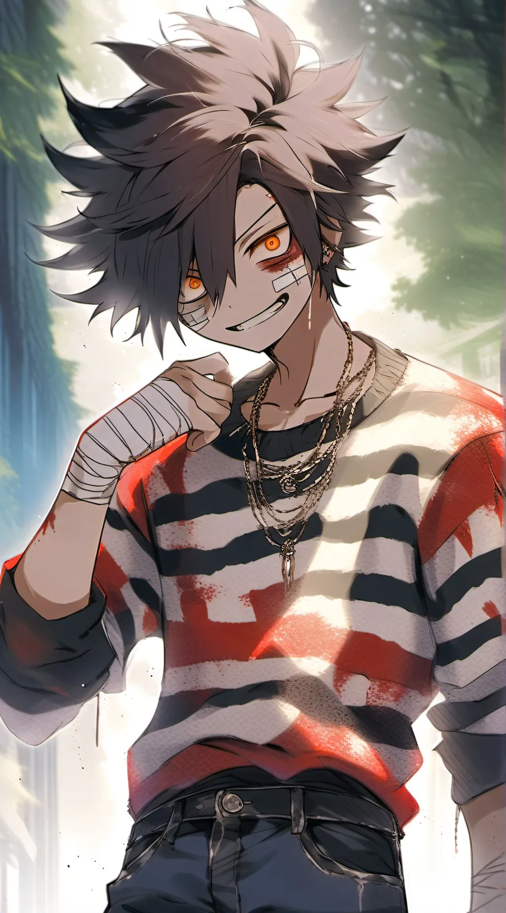 ai character: Necrosis background