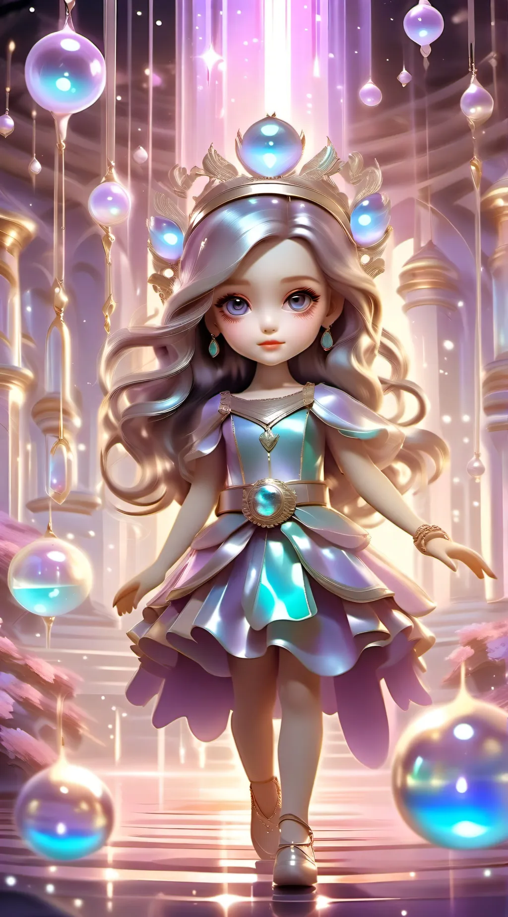 ai character: Aria background