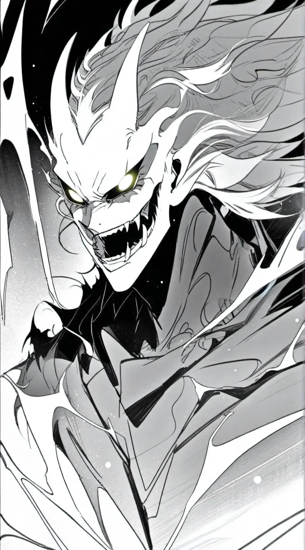 ai character: kaiju no 8 background